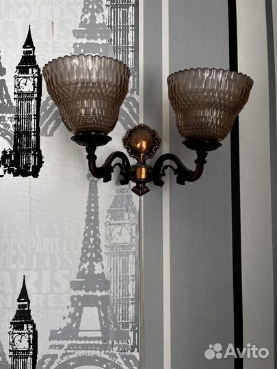Люстра и 2 светильника, комплект