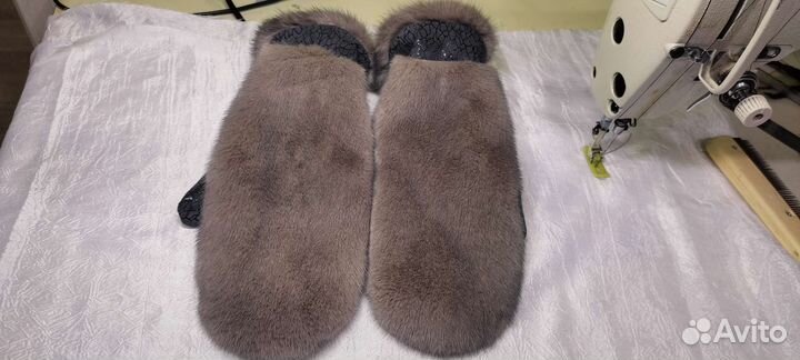 Варежки норковые