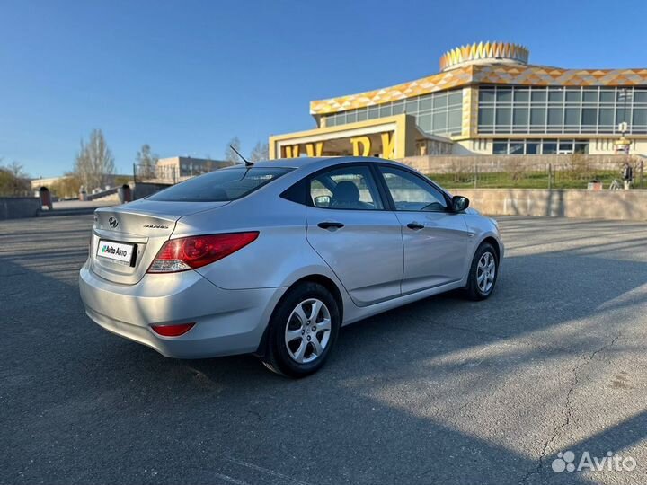 Hyundai Solaris 1.6 МТ, 2013, 97 000 км