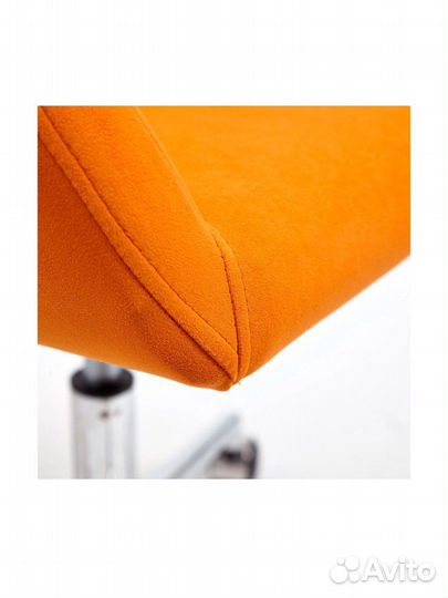 Кресло компьютерное Tetchair modena флок оранжевый