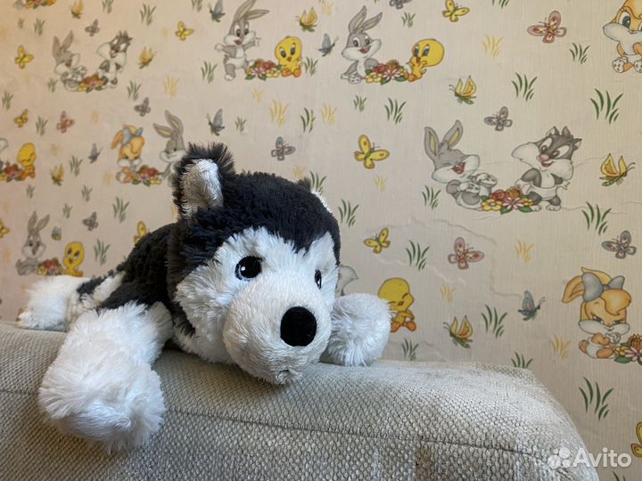 Игрушка IKEA хаски собака