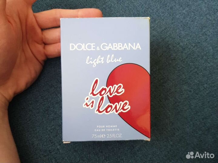 Dolce gabbana light blue love is love