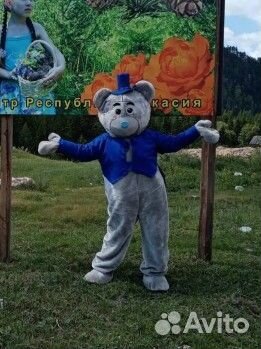 Аниматор на праздник, ростовые Зайка и Мишка