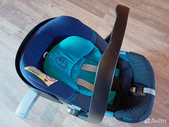 Надёжная автолюлька Cybex Aton 3s (автокресло 0+)