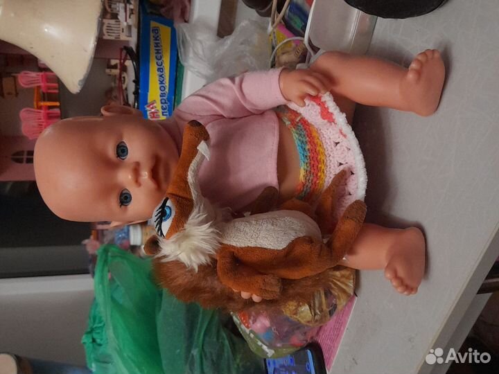 Кукла беби бон девочка и реборн девочка