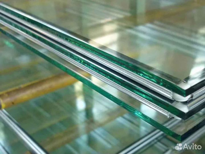 Ремонт окон, стеклопакет триплекс RAL7728