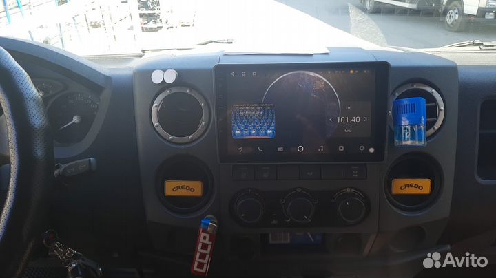 Магнитола на Газель next с камерой заднего вида