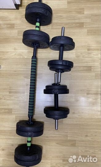 Штанга трансформер на 39 кг