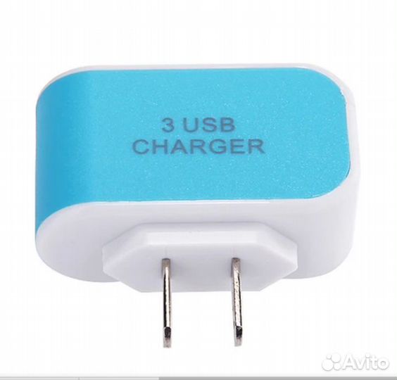 Новый usb порт зарядное устройство 3,1А 3разъема