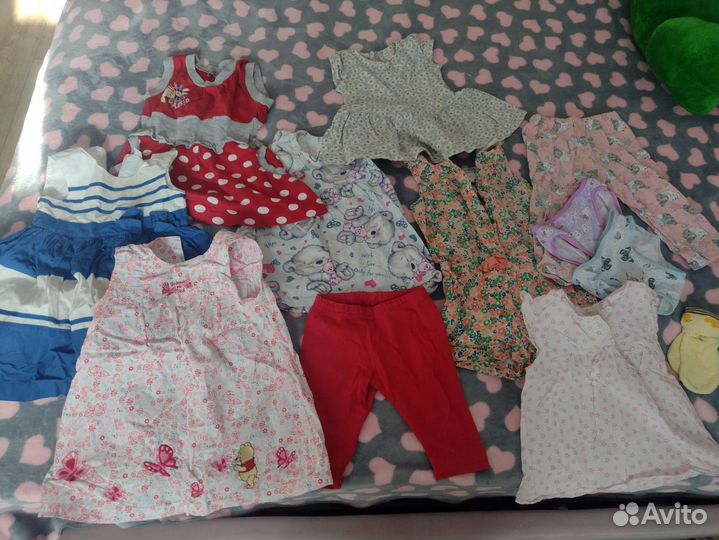 Вещи пакетом на девочку
