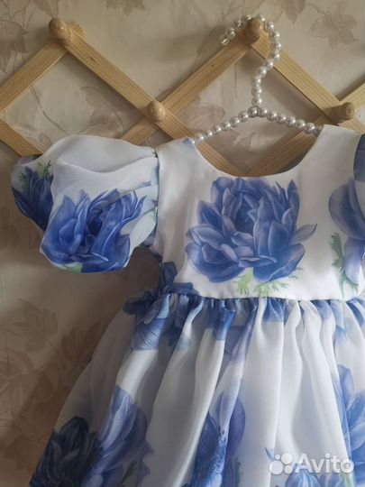 Нарядное платье для девочки от 80 до 110