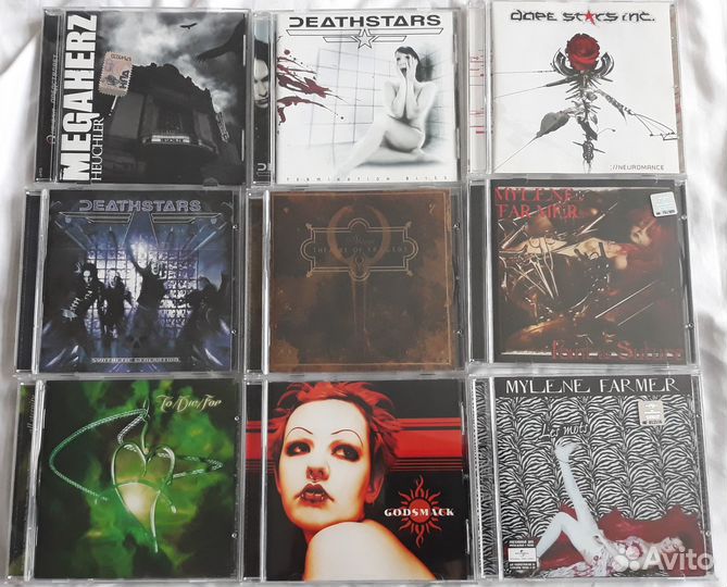 Audio CD rock metal pop оригиналы и не очень