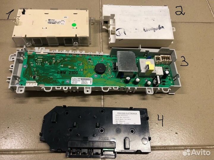 Платы, модули стиральных машин Электролюкс,Занусси