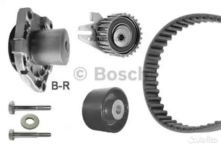 Bosch 1987946459 Комплект ремня грм fiat -05 1.9 d