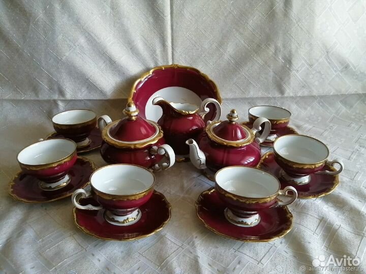 Чайный сервиз СССР до 1949г