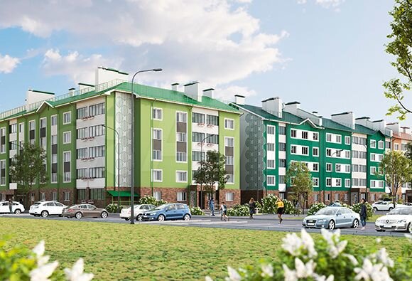 2-к. квартира, 66,1 м², 5/5 эт.