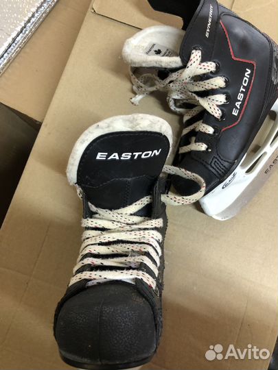 Детские хоккейные коньки Easton 29 р. 11Y