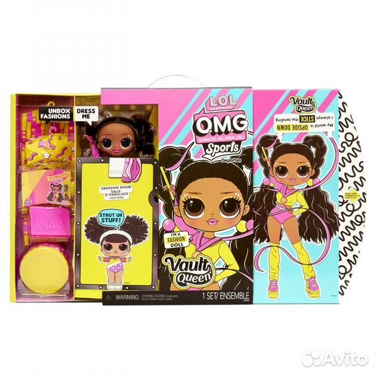 Кукла L.O.L. OMG Sports Doll Gymnastics оригинал