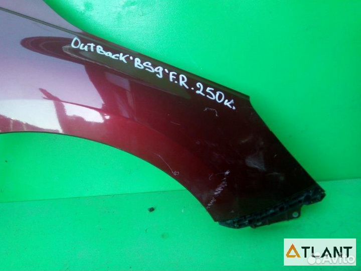 Крыло переднее правое subaru outback