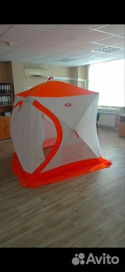 Зимняя палатка Медведь Куб 2 трёхслойная