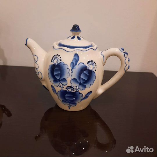 Гжельский фарфор СССР. оригинал