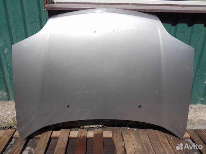 Капот с дефектом Ниссан X trail T30 серый