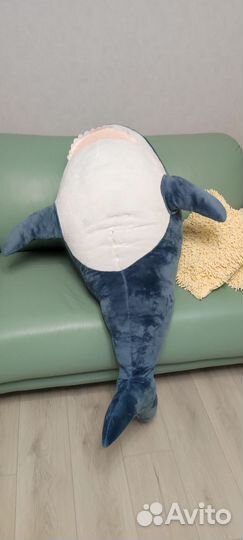 Мягкая игрушка акула 1м
