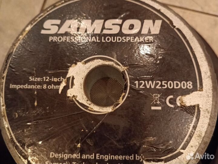 Динамик samson 12 w250d