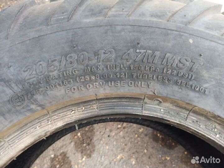Carlisle Radial Trail HD 205/80 R12 и 225/65 R12