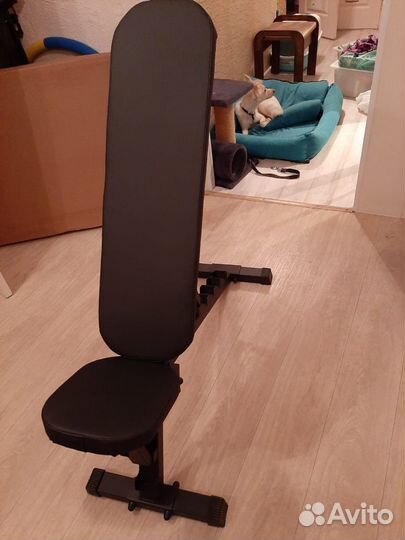 Скамья для жима черная