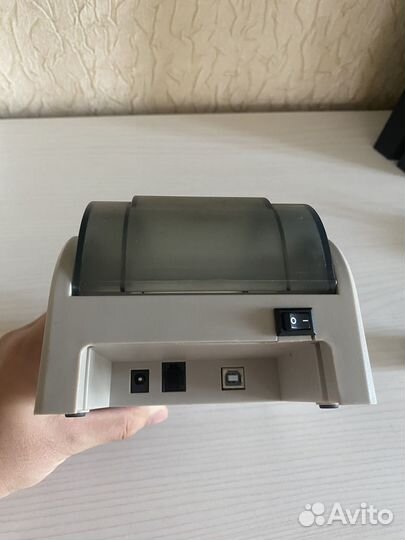 Чековый принтер Mertech mprint R58 USB White