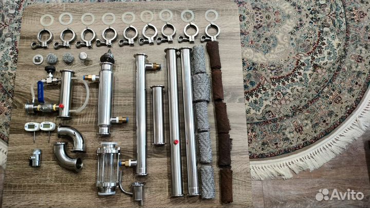 Ректификационная колонна 1.5 дюйма