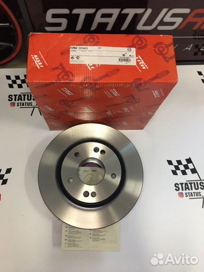 Перед. Торм. Диск TRW Hyundai elantra