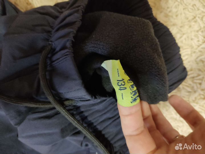 Брюки на флисе