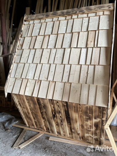 Дачный туалет деревянный