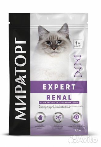 Корм для кошек Мираторг Expert Renal (сухой)