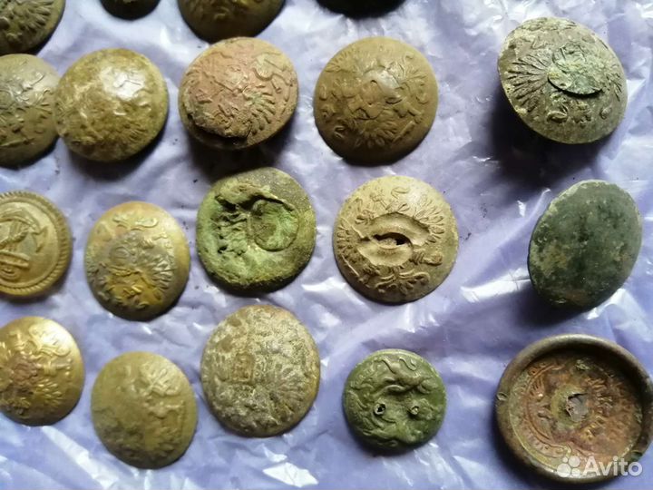 Старинные пуговицы