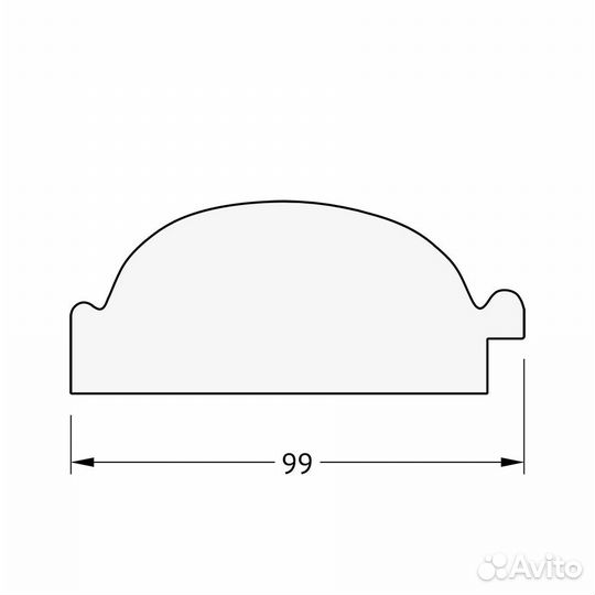 Зеркало Evoform Octagon BY 3829 59x59 византия зо