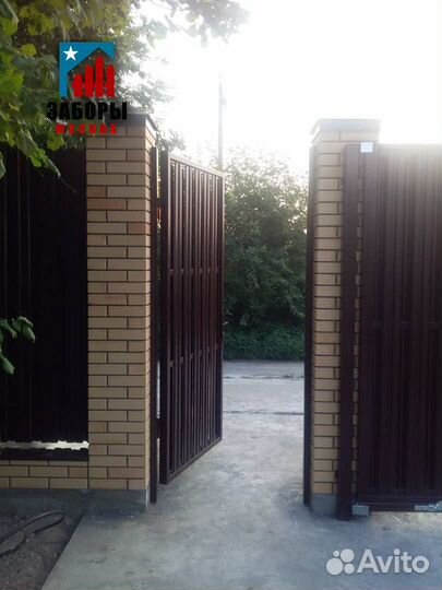 Забор из профнастила / штакетник / с доставкой