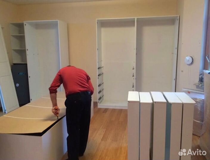 Сборка разборка мебели, кухни