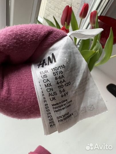 Непромокаемые варежки зима H&M