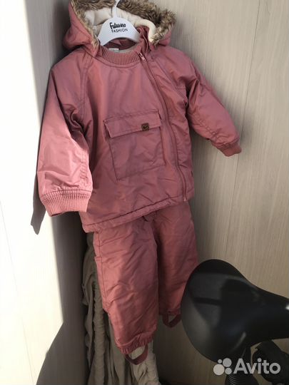 Костюм демисезонный для девочки h&m 86