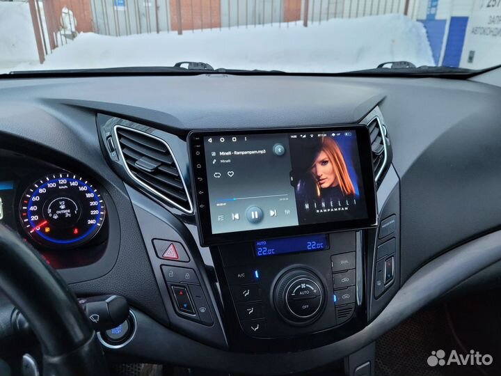 Android магнитола 9 дюймов Hyundai I40, есть Teyes