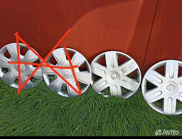 Колпаки на renault r15