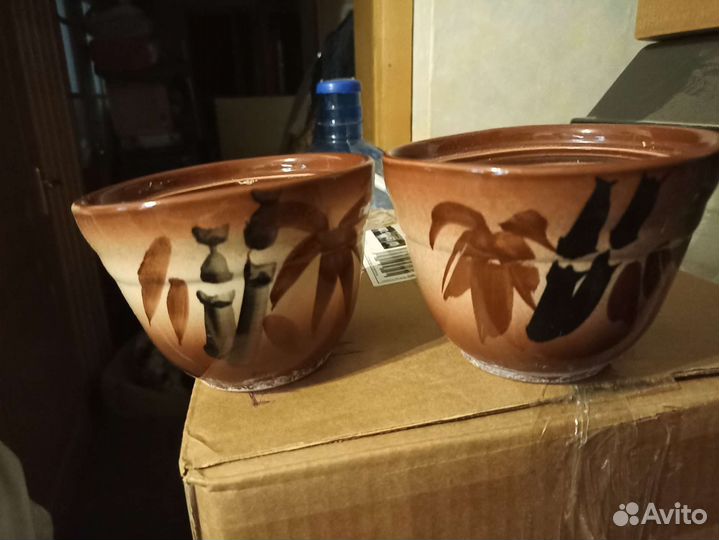 Керамические горшки