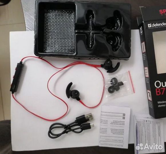 Наушники беспроводные Defender Bluetooth