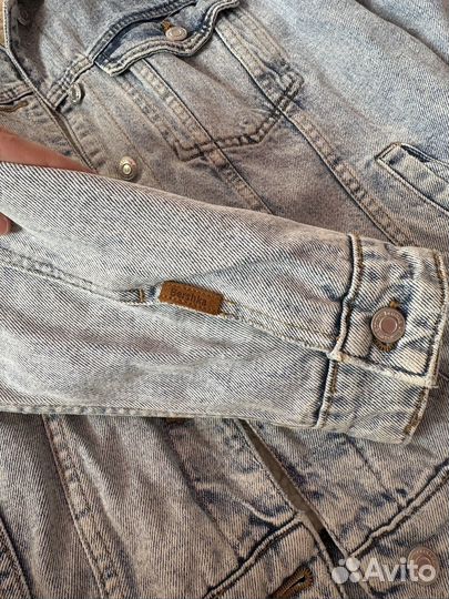 Джинсовая куртка bershka