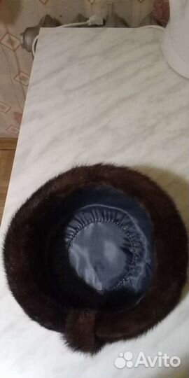 Шапка норковая женская