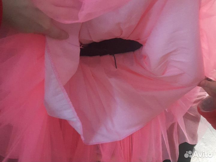 Платье для девочки 116 122 розовое