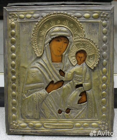 Икона Смоленская Пресвятая Богородица в Окладе